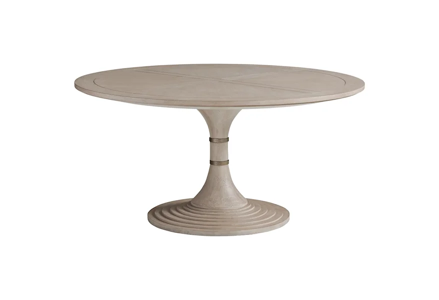 Malibu Kingsport Round Dining Table by Barclay Butera at Esprit Decor Home Furnishings
